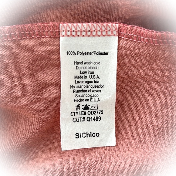 💕Beautiful Like New Dusty Rose Mini Dress Tired Skirt Open Back with Tie💕 - Picture 4 of 5